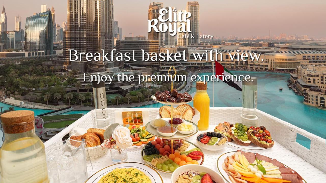 Elite Royal Apartment - Full Burj Khalifa & Fountain View - 2 Bedrooms And 1 Open Bedroom Without Partition ドバイ エクステリア 写真